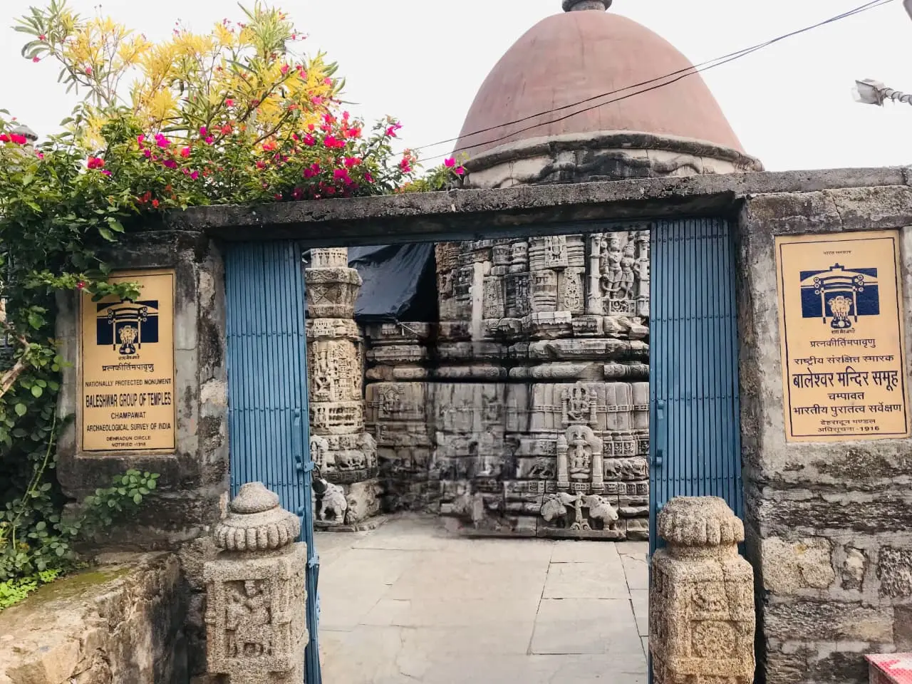 Ancient Baleshwar Temple in Champawat near Lohaghat