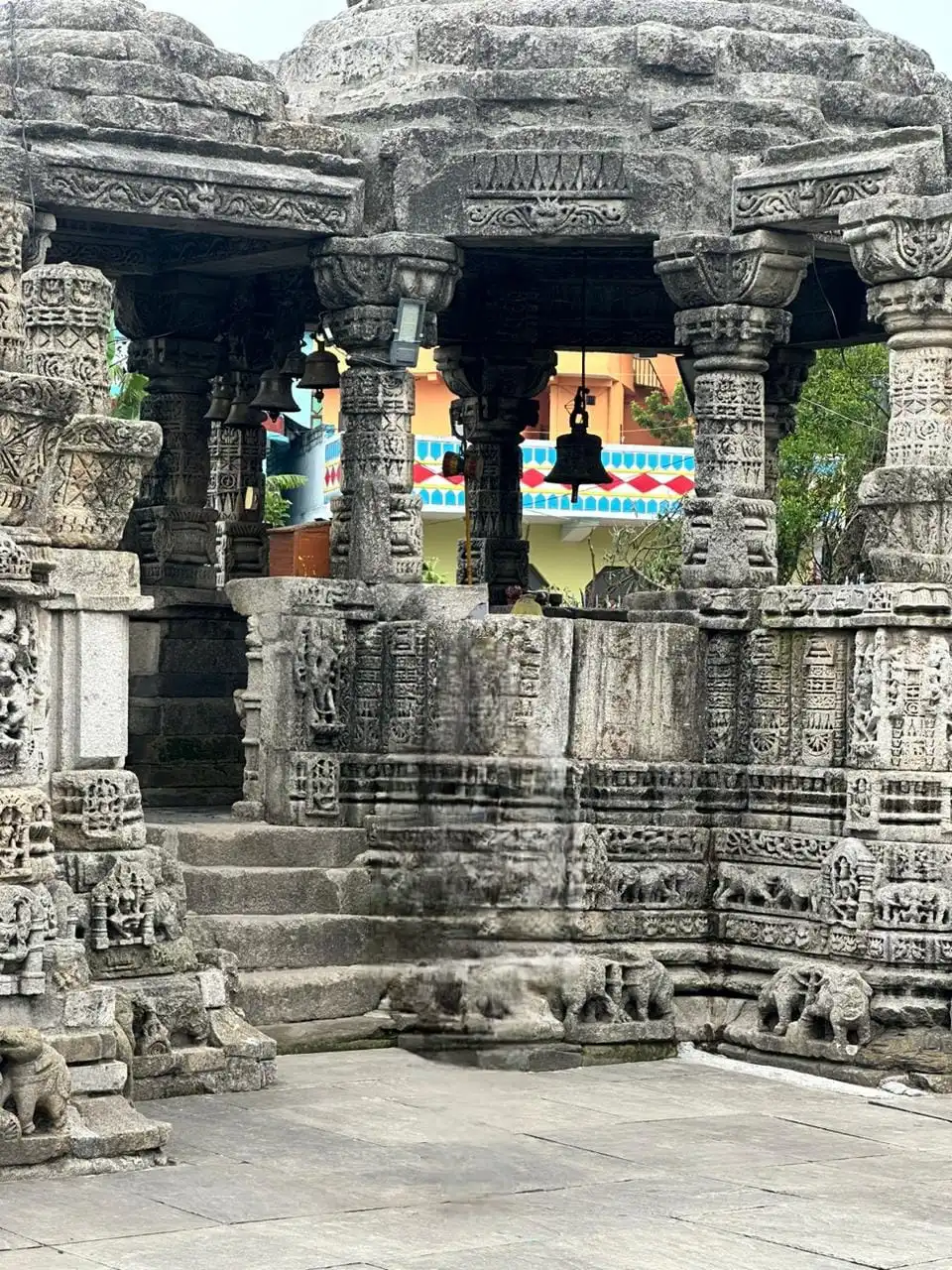  Stone carvings inside Baleshwar Temple Champawat