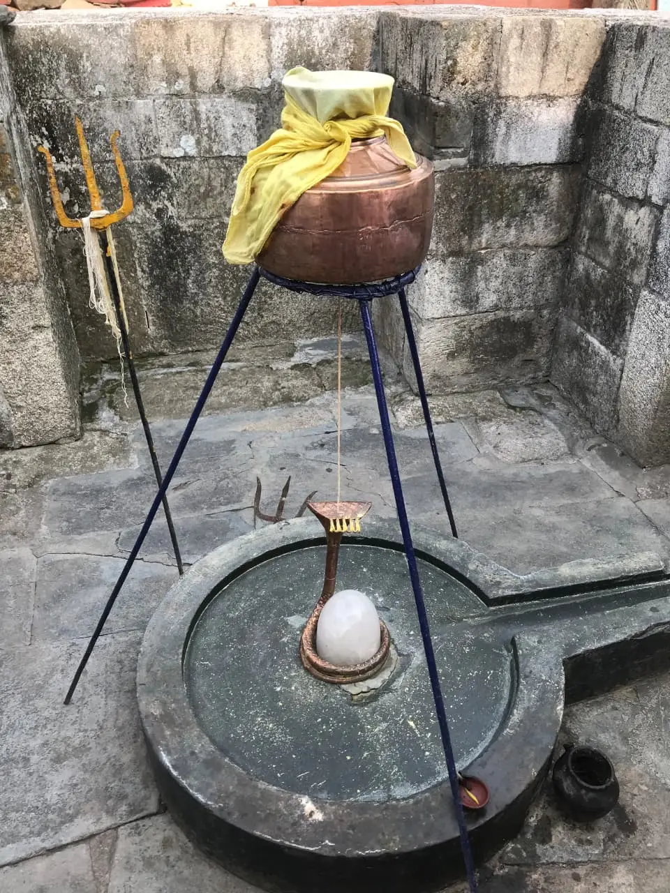  Shivling of Lord Shiva inside Baleshwar Temple in Champawat Uttarakhand